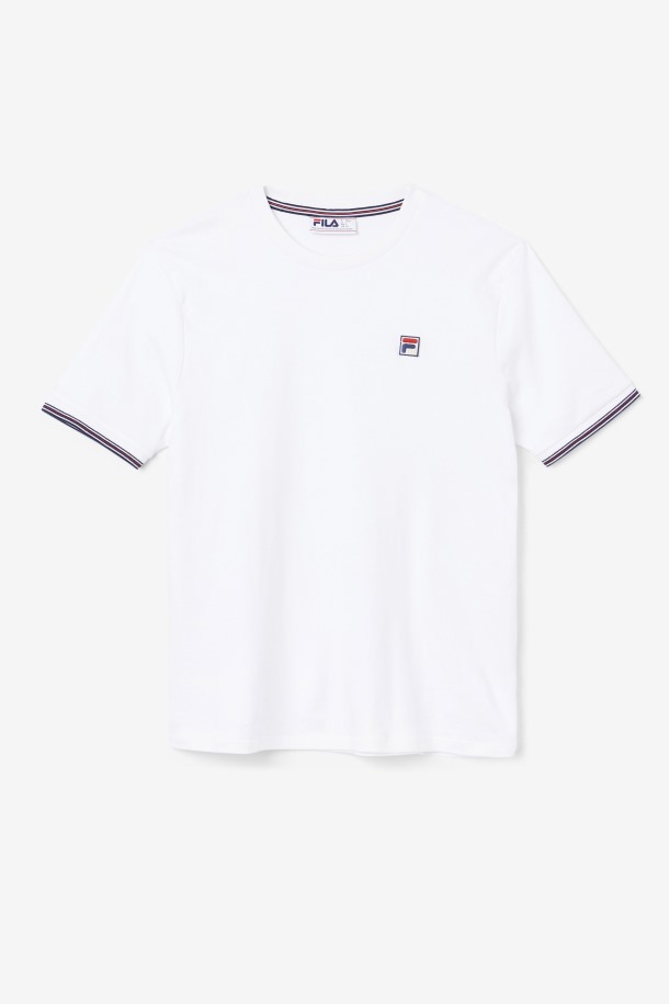Blanco Fila Puntos De Venta Caleb Crew