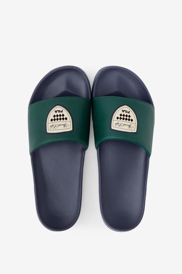 Drifter Cc Para Hombre Azul Marino/junio Bug/gardenia Fila Outlets