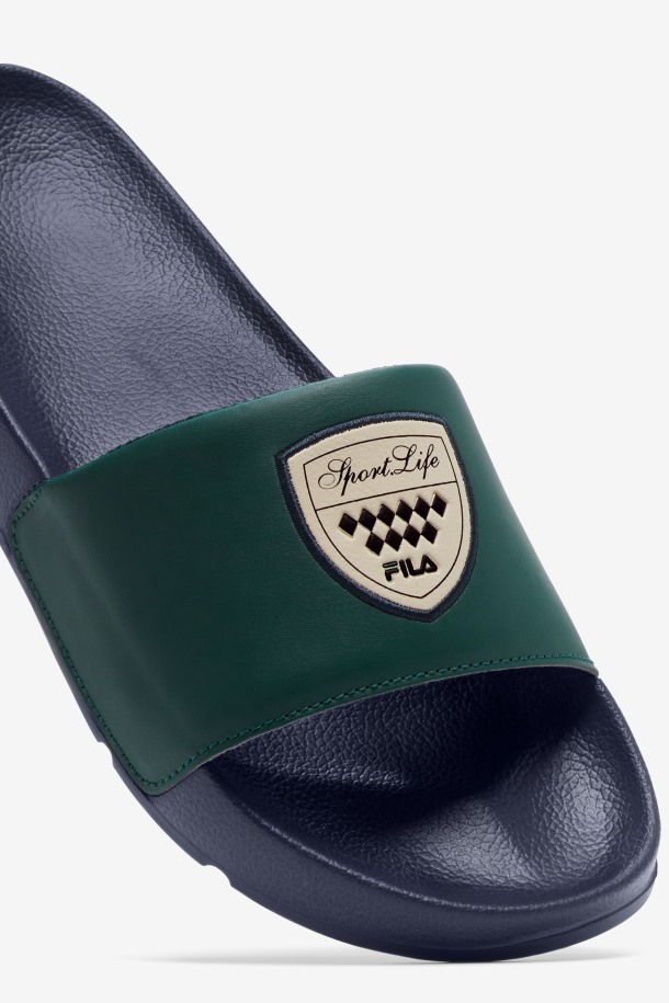 Drifter Cc Para Hombre Azul Marino/junio Bug/gardenia Fila Outlets