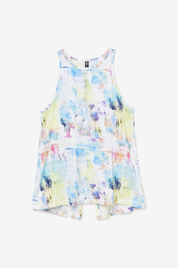 Tie-dye Fila Outlets Fi-lux Camiseta Sin Mangas Con Espalda Abierta