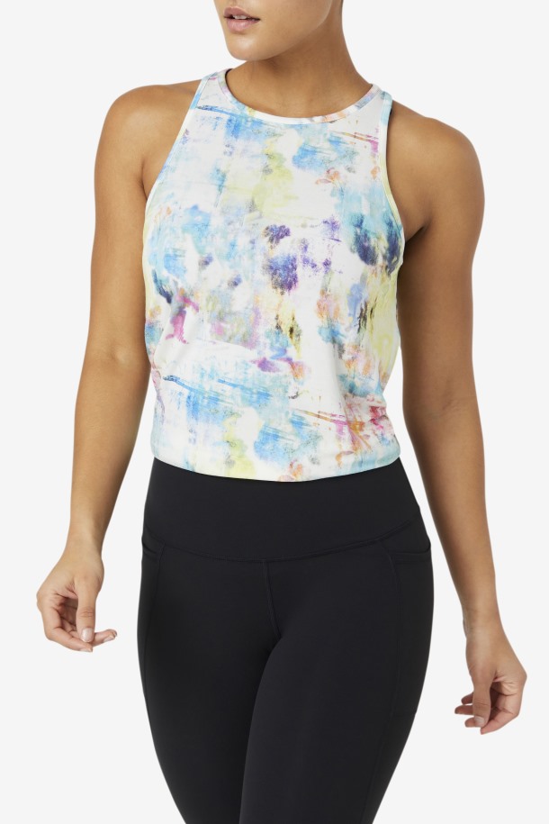 Tie-dye Fila Outlets Fi-lux Camiseta Sin Mangas Con Espalda Abierta
