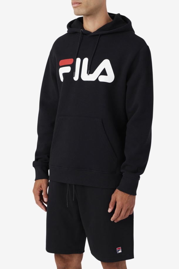 Samari Sudadera Con Capucha Fila Outlets Negro/blanco/rojo
