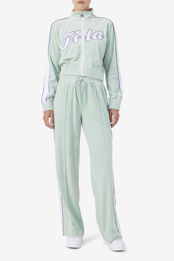 Pantalón Valery Terciopelo Cola Outlets Ether/white/blue