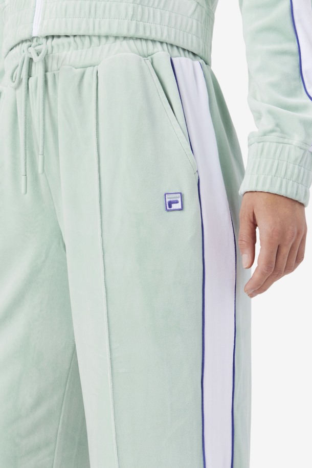 Pantalón Valery Terciopelo Cola Outlets Ether/white/blue