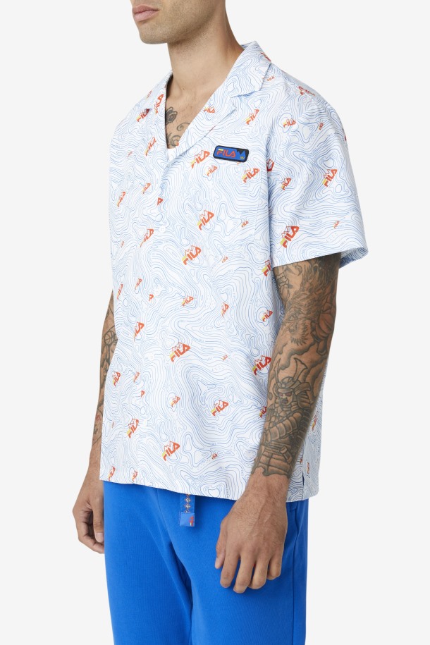 Fila Outlets Topo Caban Camiseta Blanca