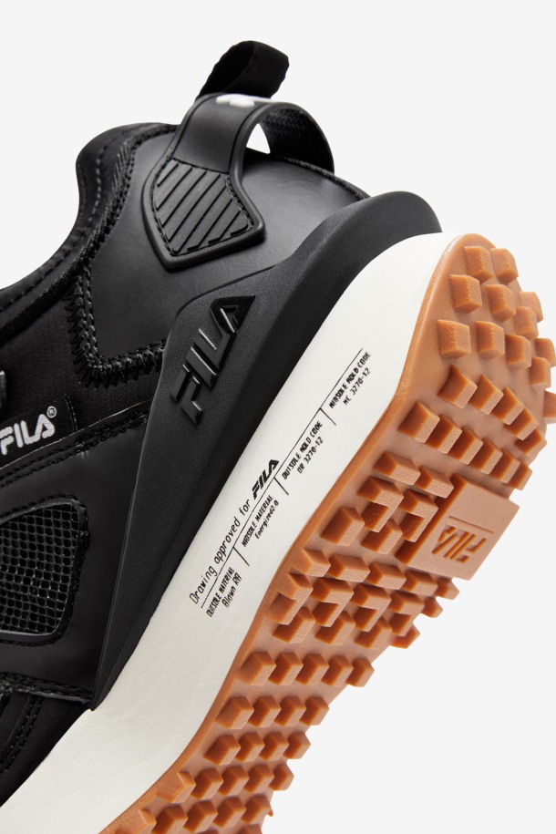 Fila Outlet Mujer Spectra Negro/gardenia/gum