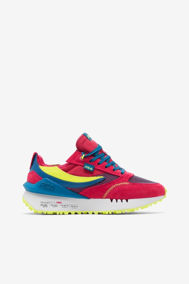 Fila Outlet Diva Rosa/mykonos Azul/amarillo Mujer Renno N-generation