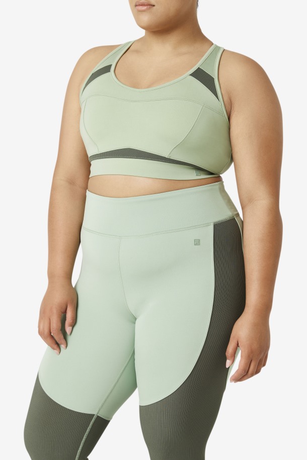 Sujetador Deportivo Uplift Racerback Basil/thyme Fila Outlet