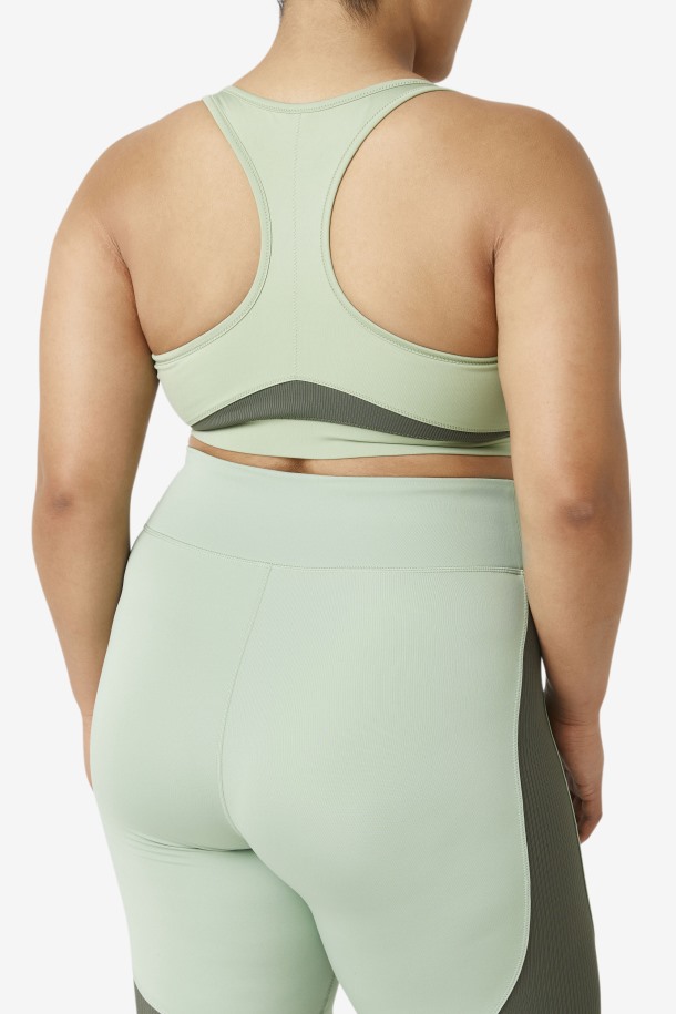 Sujetador Deportivo Uplift Racerback Basil/thyme Fila Outlet