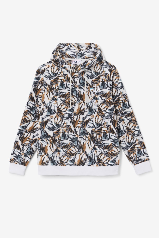 Harbour Mist Print Dinn Sudadera Con Capucha Fila Outlets