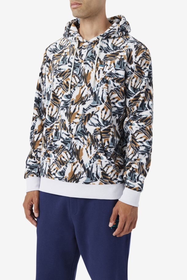 Harbour Mist Print Dinn Sudadera Con Capucha Fila Outlets