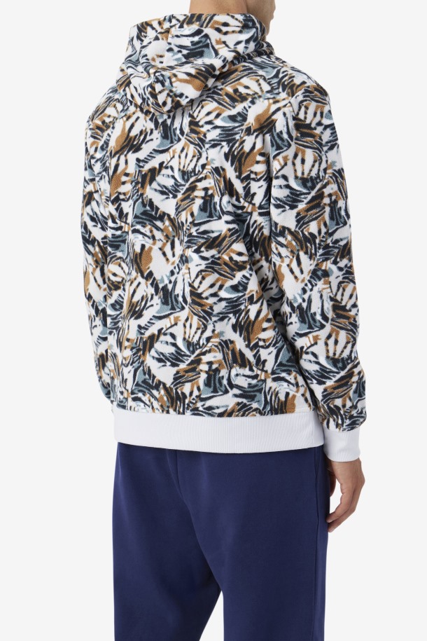 Harbour Mist Print Dinn Sudadera Con Capucha Fila Outlets
