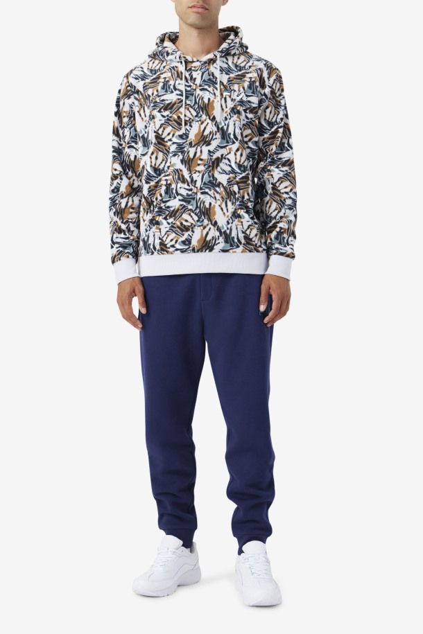 Harbour Mist Print Dinn Sudadera Con Capucha Fila Outlets