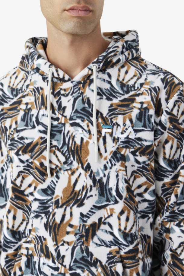 Harbour Mist Print Dinn Sudadera Con Capucha Fila Outlets