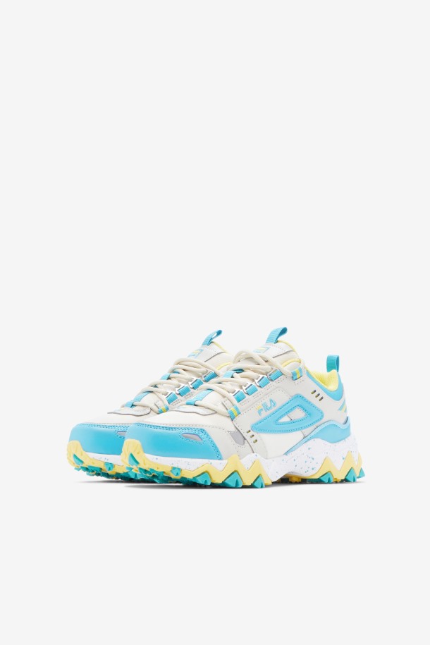 Fila Para Niños Grandes Oakmont Tr White/blue/goldfinch Outlet