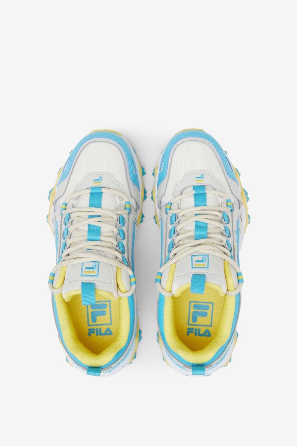 Fila Para Niños Grandes Oakmont Tr White/blue/goldfinch Outlet