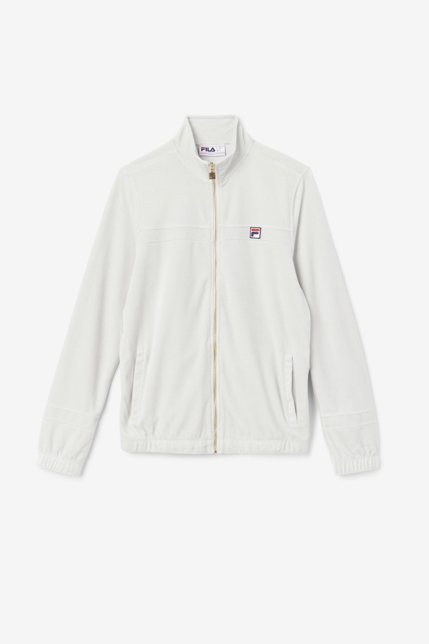 Fila Outlets Ravid Terciopelo Chaqueta Amanecer Azul