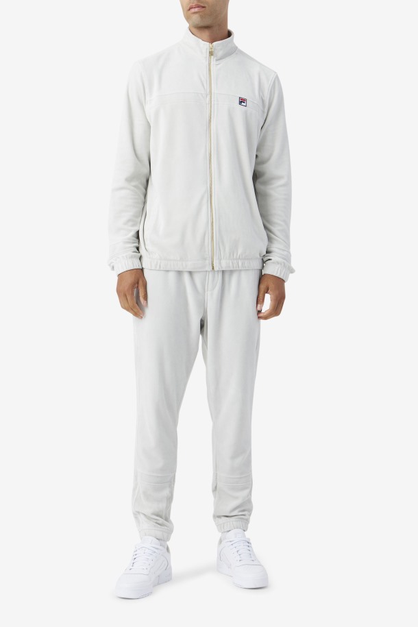 Fila Outlets Ravid Terciopelo Chaqueta Amanecer Azul