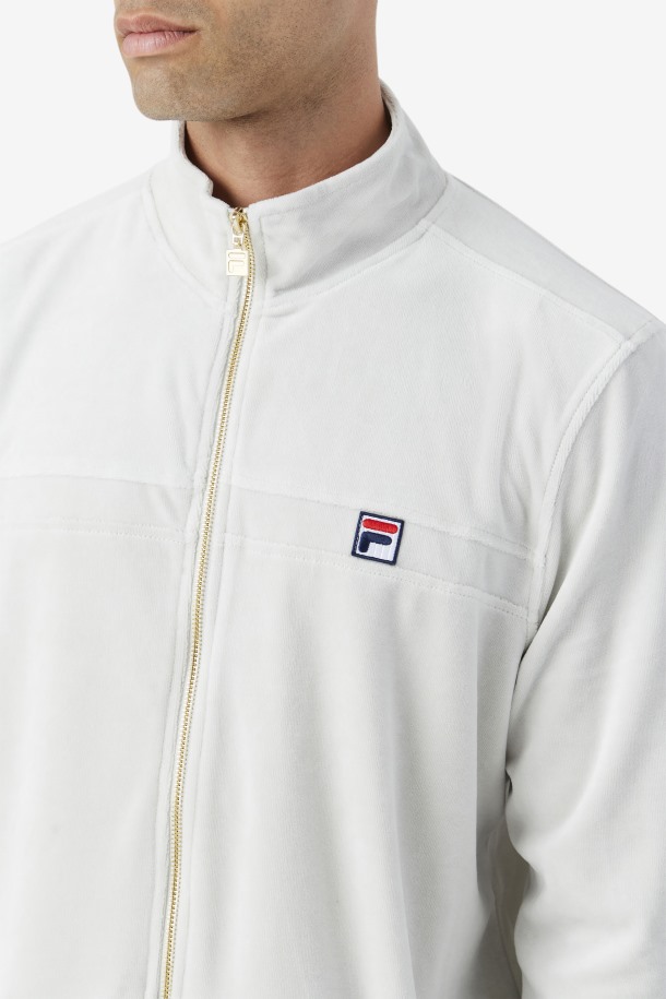 Fila Outlets Ravid Terciopelo Chaqueta Amanecer Azul