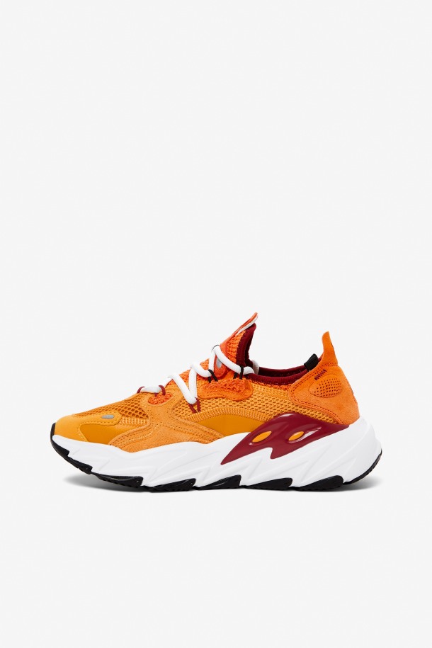 Zapatillas Fila Mujer Ray Tracer Evo 2 Oro/naranja/blanco