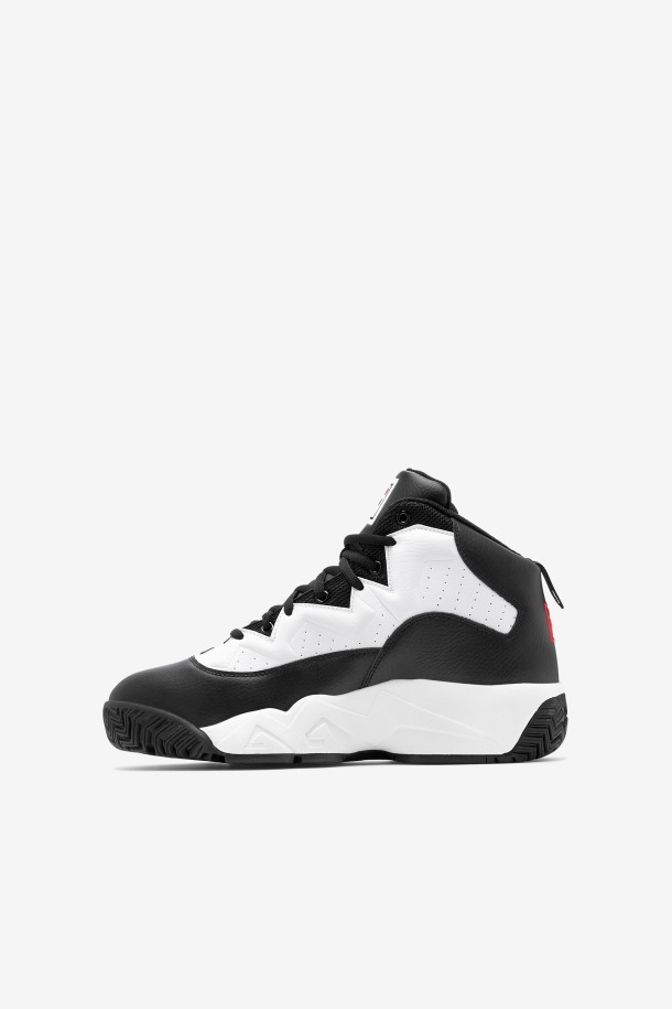 Fila Mb Negro/blanco/rojo Para Niños Pequeños Outlet