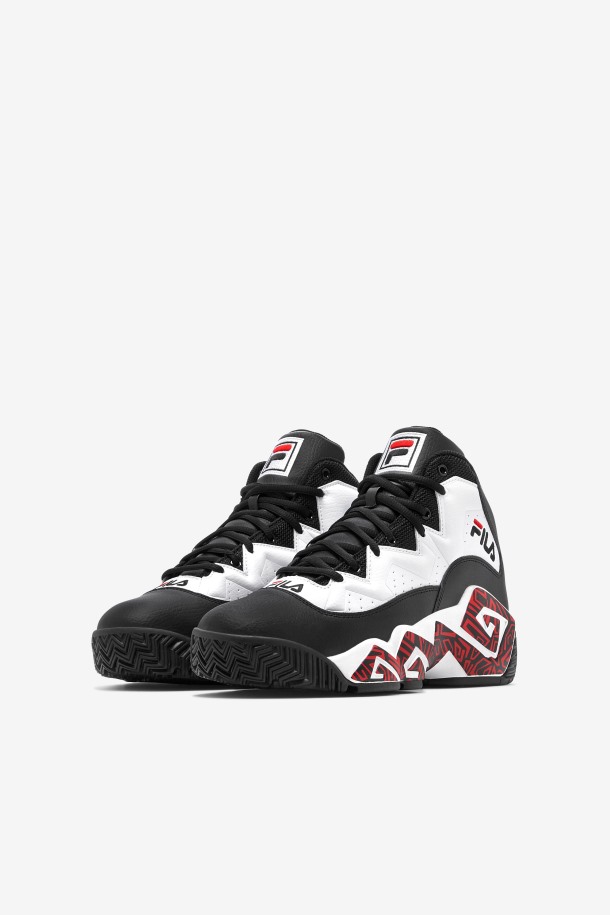 Fila Mb Negro/blanco/rojo Para Niños Pequeños Outlet