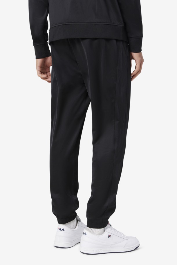 Pantalón De Chándal Albania Negro/rojo De Fila Outlets