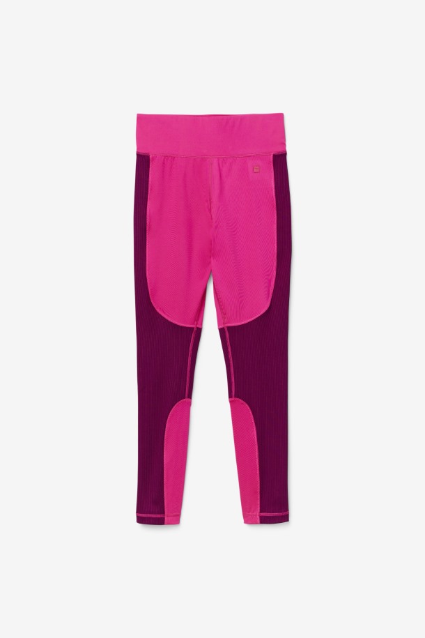Fila Outlets Malla Larga Con Textura Forza Rosa Brillante/magenta Violeta