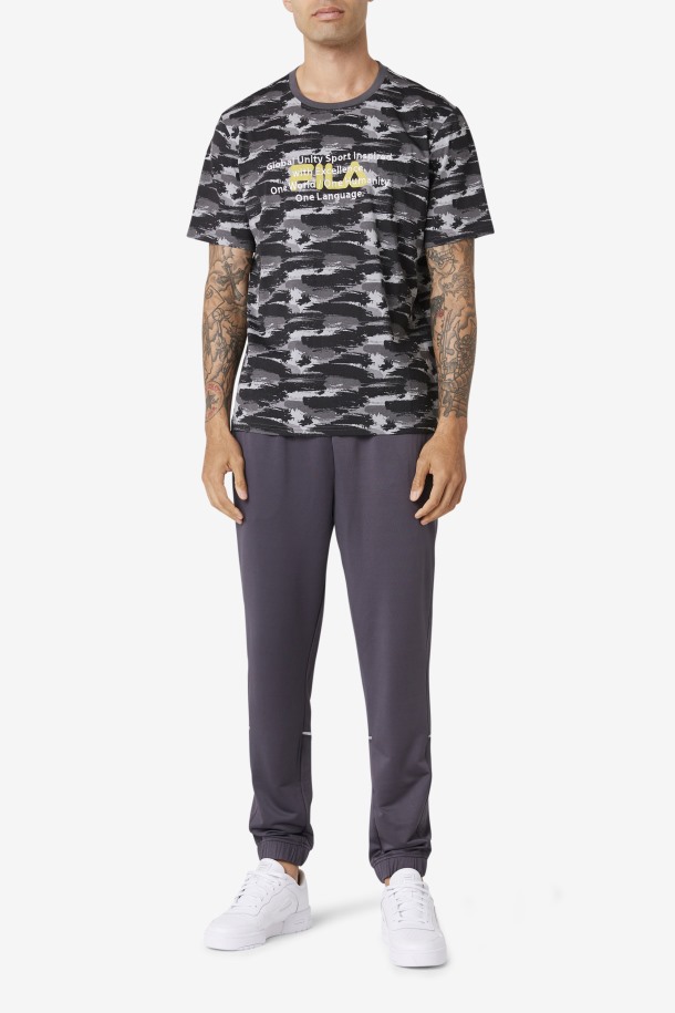 Camiseta Thunderstorm/camo Pepacton Fila Outlet