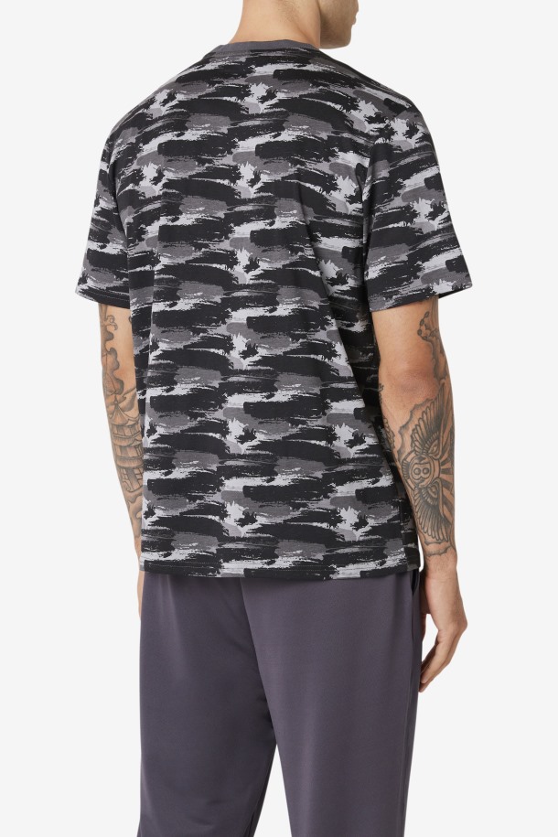 Camiseta Thunderstorm/camo Pepacton Fila Outlet