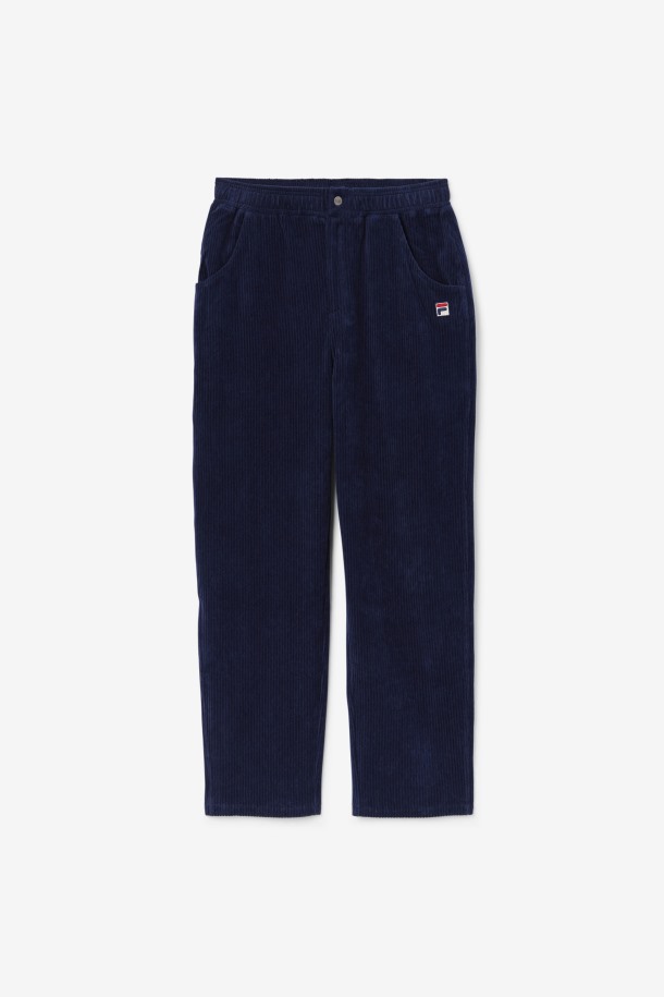 Pantalon Prior Terciopelo Navy Fila Outlet