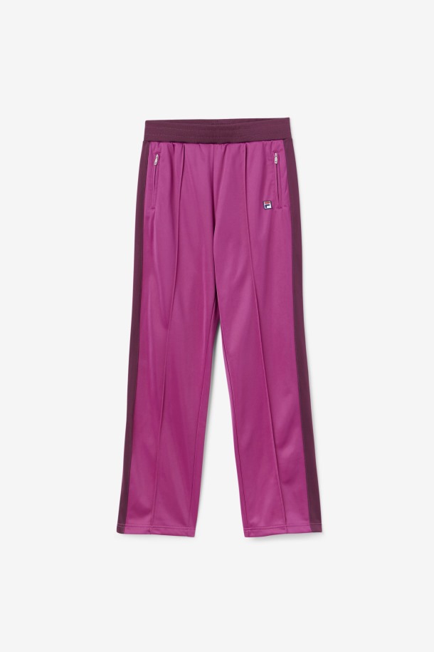 Rouge/grape Wine/potpourri Fila Outlets Pantalones De Chándal Arenosos