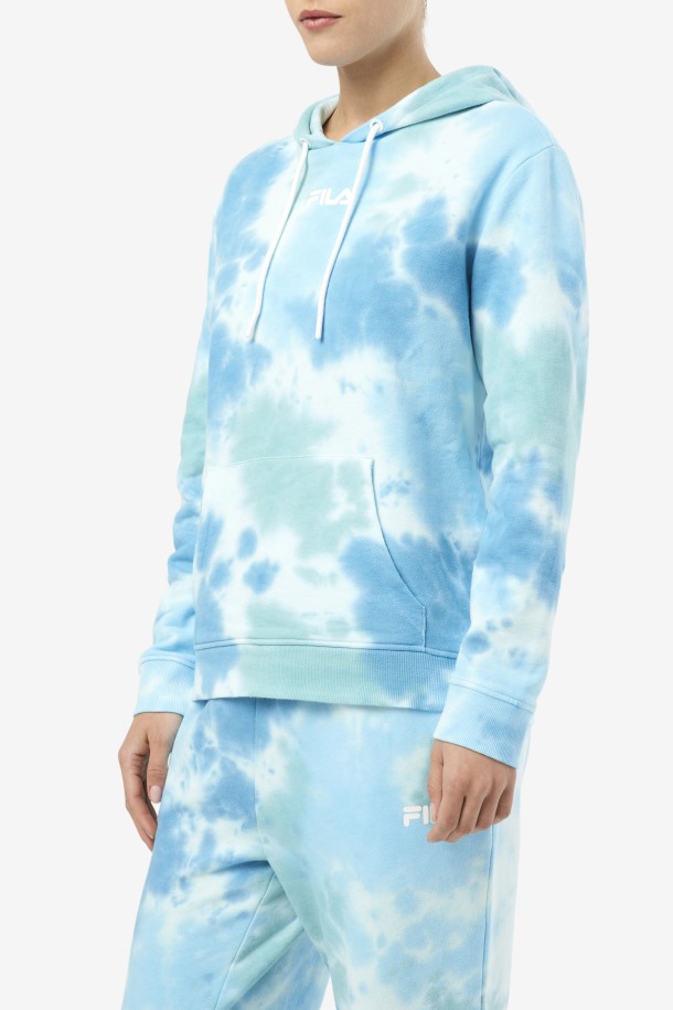 Blanco/splish/todos/latigo Bay Aerolynn Tie Dye Sudadera Con Capucha Fila Outlets