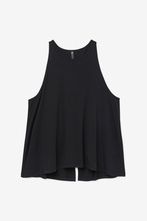 Camiseta Fi-lux Espalda Abierta Sin Mangas Fila Outlets Negro