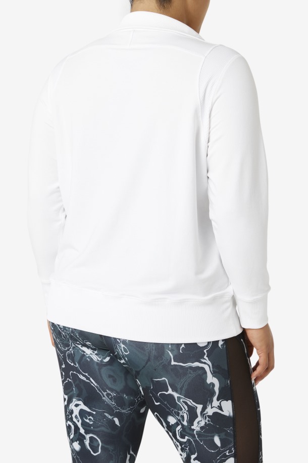Fila Outlet Fi-lux Media Cremallera Blanco