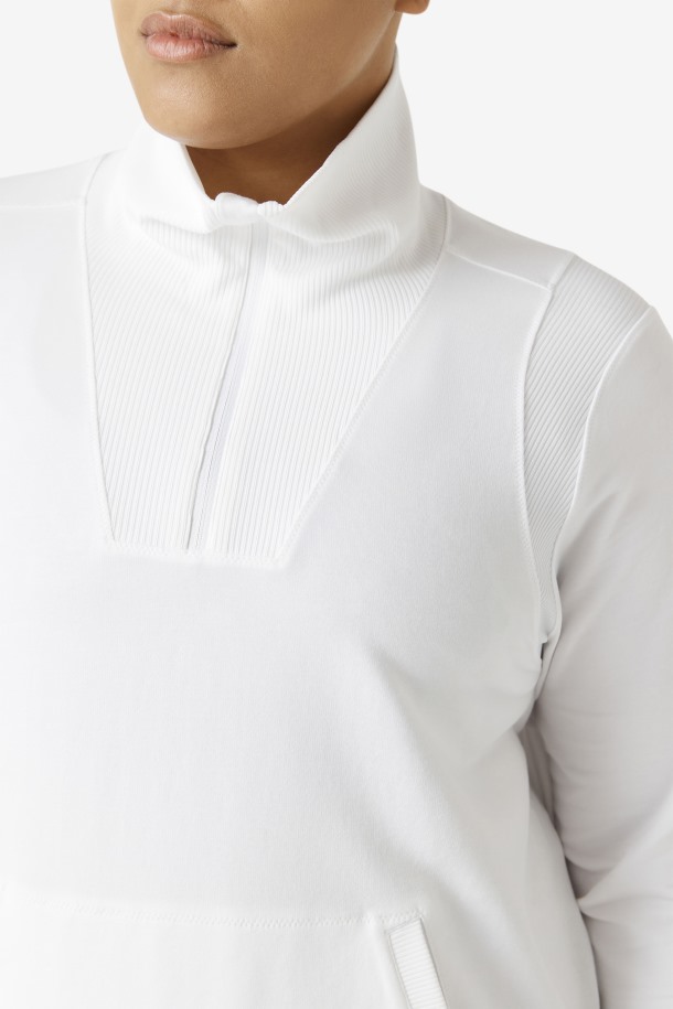 Fila Outlet Fi-lux Media Cremallera Blanco