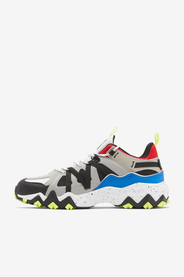 Zapatillas Fila Hombre Blancas/negras/azules Excursion