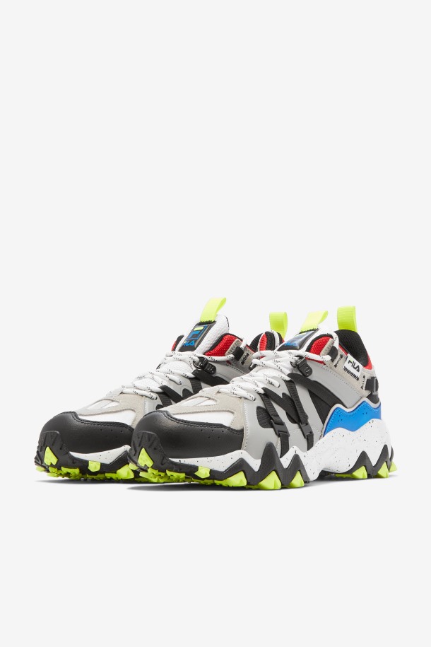 Zapatillas Fila Hombre Blancas/negras/azules Excursion
