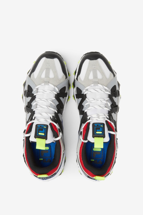 Zapatillas Fila Hombre Blancas/negras/azules Excursion