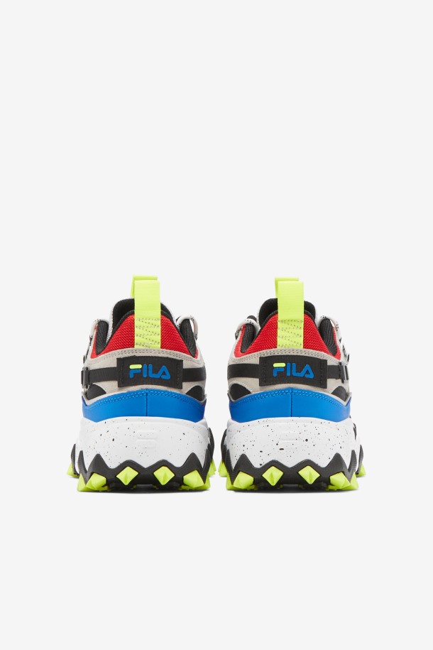 Zapatillas Fila Hombre Blancas/negras/azules Excursion