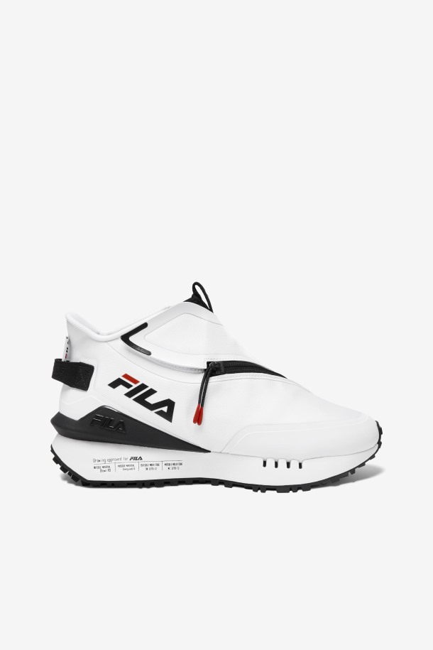Zapatillas De Mujer Space Runner Blancas/negras/rojas Fila Baratas