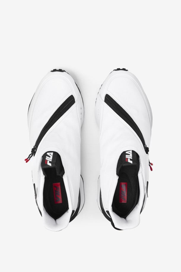 Zapatillas De Mujer Space Runner Blancas/negras/rojas Fila Baratas