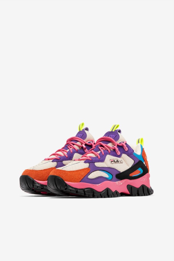 Ecru/caro/elpp Mujer Ray Tracer Tr 2 Fila Outlet
