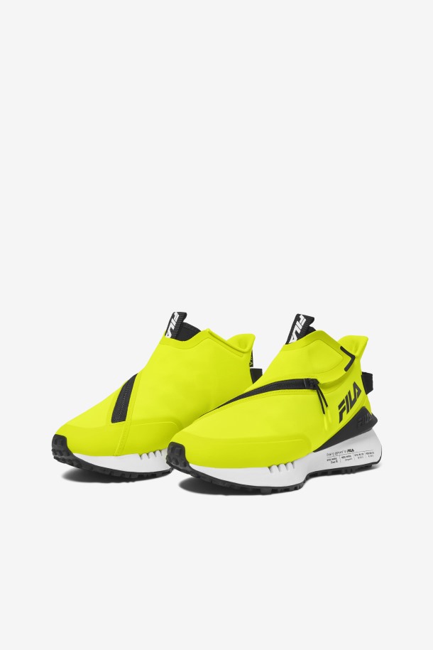 Zapatillas Fila Mujer Space Runner Amarillo/negro/blanco
