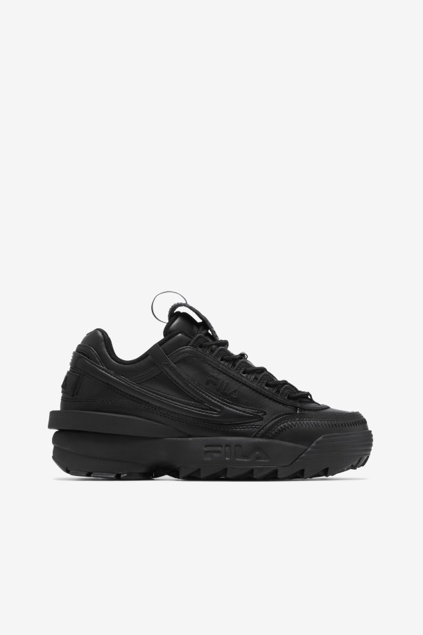 Zapatillas Fila Mujer Disruptor 2 Exp Negras Outlet