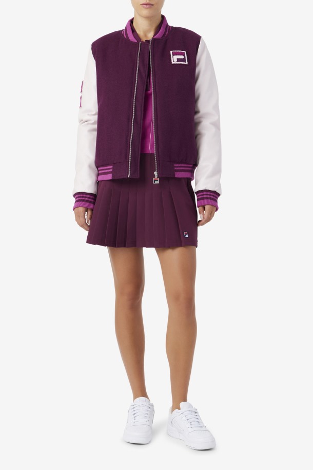 Row Outlets Vino De Uva / Popurrí / Rouge Chaqueta Universitaria Dixon
