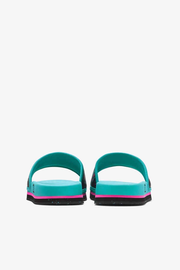 Tobogán Lunar Hombre Fila Outlets Negro/rosa Brillo/cerámica