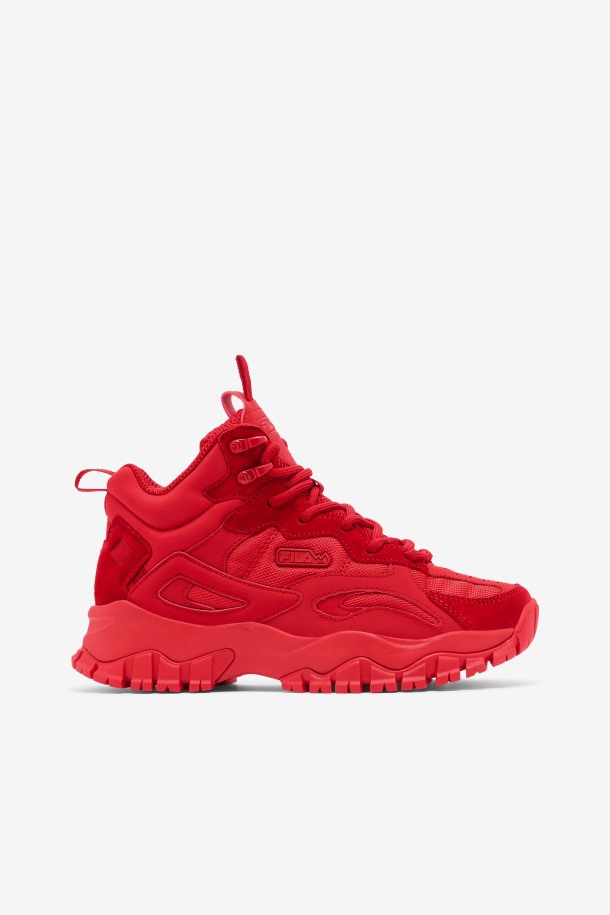 Zapatillas Fila Mujer Ray Tracer Tr 2 Mid Rojo