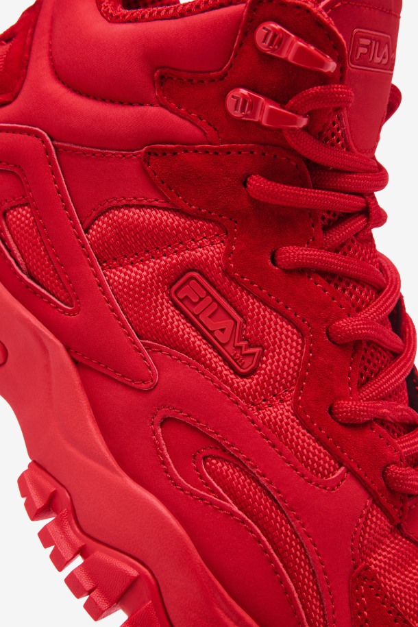 Zapatillas Fila Mujer Ray Tracer Tr 2 Mid Rojo