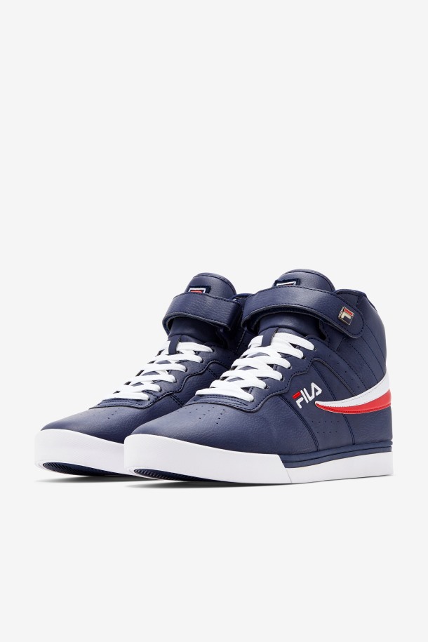 Zapatillas Fila Vulc 13 Hombre Azul Marino/blanco/rojo